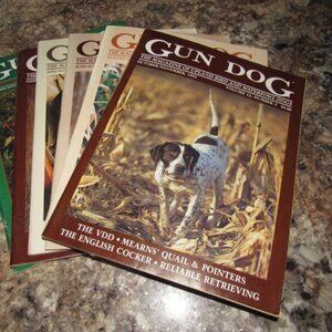 Vintage Gun Dog Magazines. Year 1992.